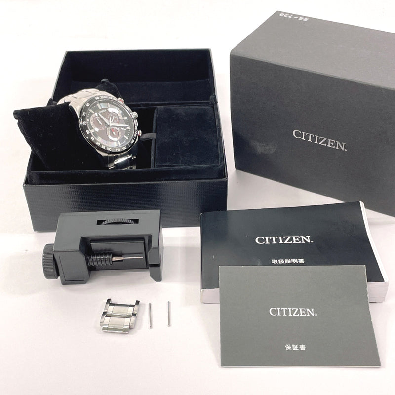 CITIZEN Watches E610 Eco Drive Atessa Stainless Steel/Stainless Steel Silver Silver mens Used