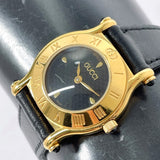 GUCCI Watches 6500L Stainless Steel/leather gold gold Women Used