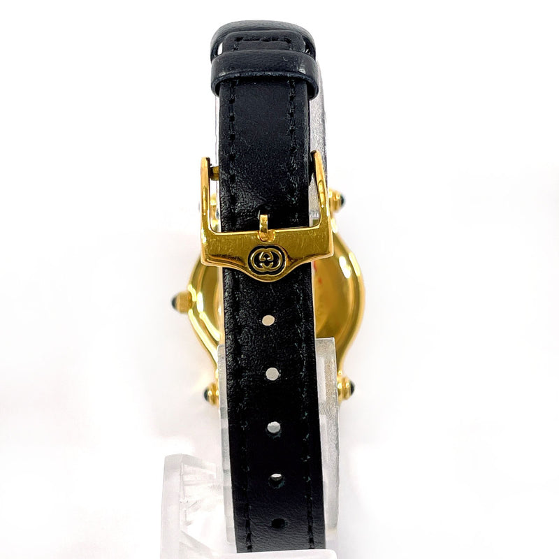 GUCCI Watches 6500L Stainless Steel/leather gold gold Women Used