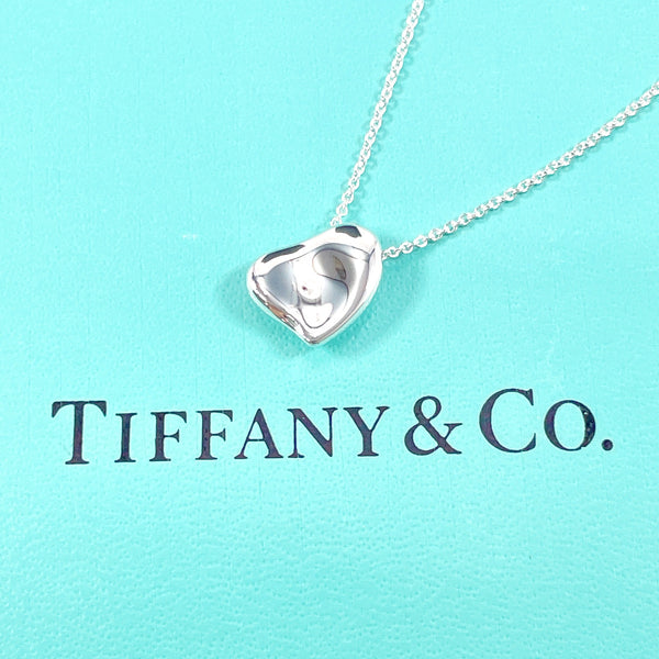 TIFFANY&Co. Necklace Full heart Elsa Peretti Silver925 Silver Women Used