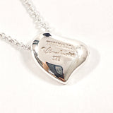 TIFFANY&Co. Necklace Full heart Elsa Peretti Silver925 Silver Women Used