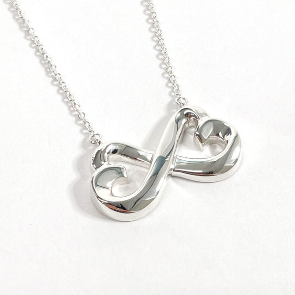 TIFFANY&Co. Necklace Rubbing Heart Infinity Paloma Picasso Silver925 Silver Women Used