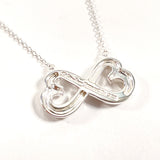 TIFFANY&Co. Necklace Rubbing Heart Infinity Paloma Picasso Silver925 Silver Women Used