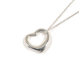 TIFFANY&Co. Necklace Open heart Elsa Peretti Silver925 Silver Women Second hand