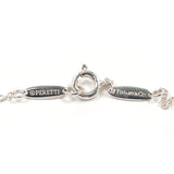 TIFFANY&Co. Necklace Open heart Elsa Peretti Silver925 Silver Women Second hand