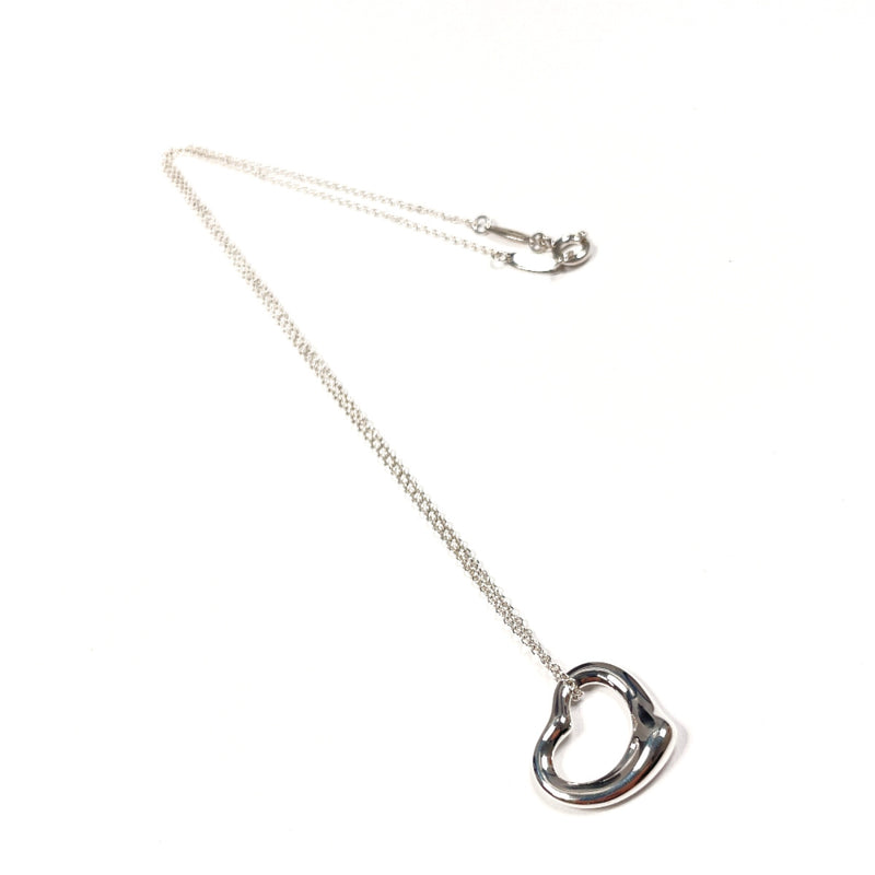 TIFFANY&Co. Necklace Open heart Elsa Peretti Silver925 Silver Women Second hand