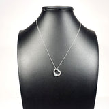 TIFFANY&Co. Necklace Open heart Elsa Peretti Silver925 Silver Women Second hand