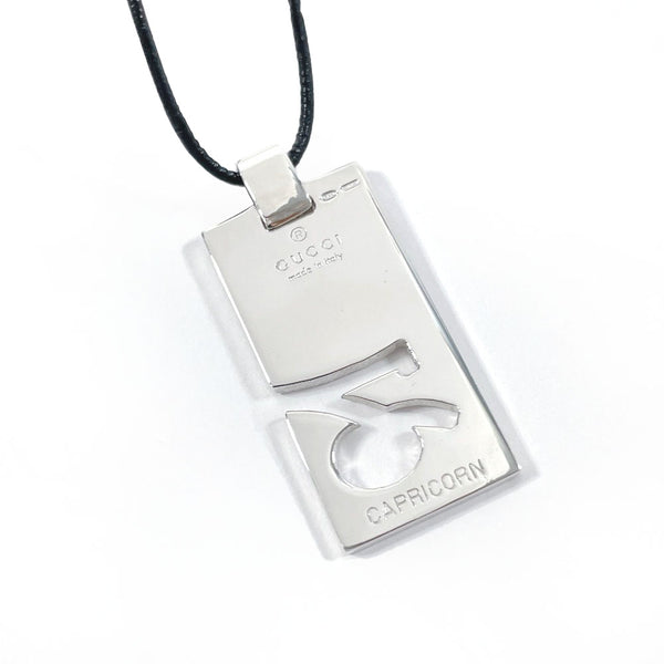 GUCCI Necklace Constellation CAPRICORN Capricorn Silver925 Silver unisex Used