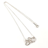 TIFFANY&Co. Necklace Triple heart Elsa Peretti Silver925 Silver Women Used