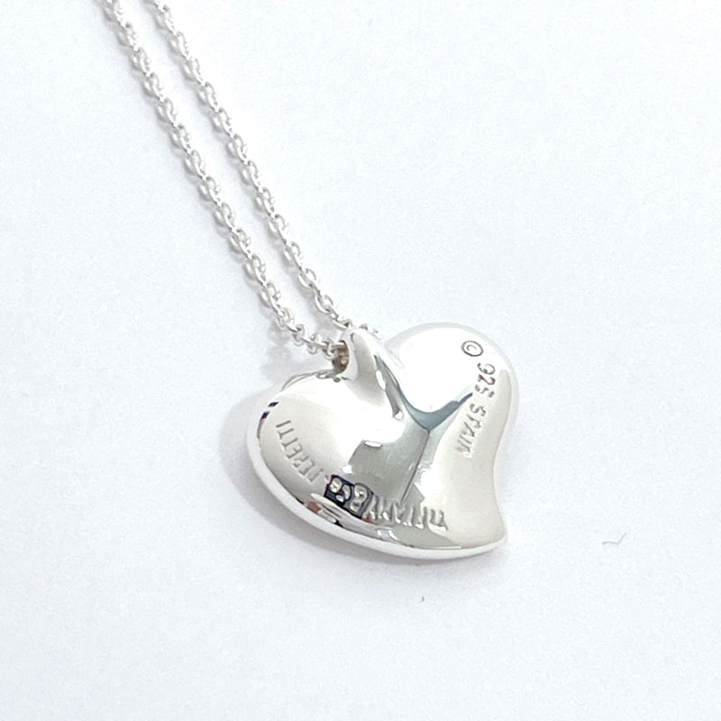 TIFFANY&Co. Necklace Full heart Elsa Peretti Silver925 Silver Women Used