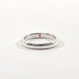 TIFFANY&Co. Ring Stacking band Elsa Peretti Silver925/Ruby #6.5(JP Size) Silver Women Used