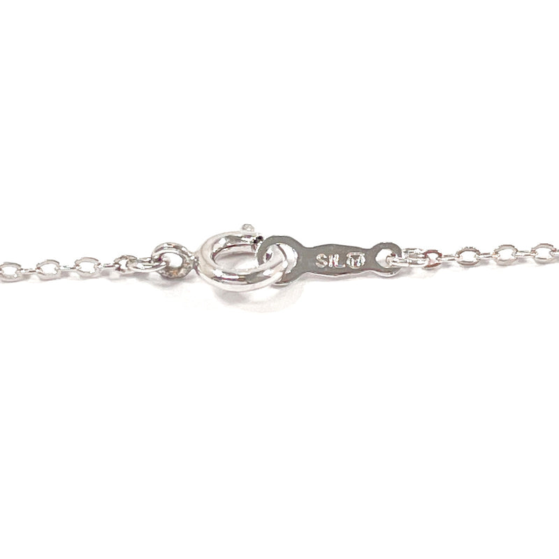 MIKIMOTO Necklace Silver/Akoya Pearl Silver Women Second hand