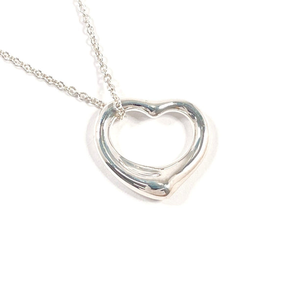 TIFFANY&Co. Necklace Open heart Elsa Peretti Silver925 Silver Women Second hand