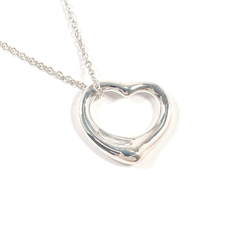 TIFFANY&Co. Necklace Open heart Elsa Peretti Silver925 Silver Women Second hand