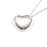 TIFFANY&Co. Necklace Open heart Elsa Peretti Silver925 Silver Women Second hand