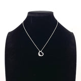 TIFFANY&Co. Necklace Open heart Elsa Peretti Silver925 Silver Women Second hand