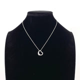 TIFFANY&Co. Necklace Open heart Elsa Peretti Silver925 Silver Women Second hand
