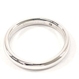 TIFFANY&Co. Ring Stacking band ring Elsa Peretti Pt950Platinum/diamond #11.5(JP Size) Silver Women Used