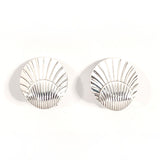 Georg Jensen Earring Shell motif Silver925 Silver 107 Women Used