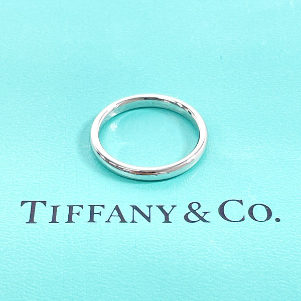 TIFFANY&Co. Ring Stacking band ring Elsa Peretti Pt950Platinum #18(JP Size) Silver mens Used