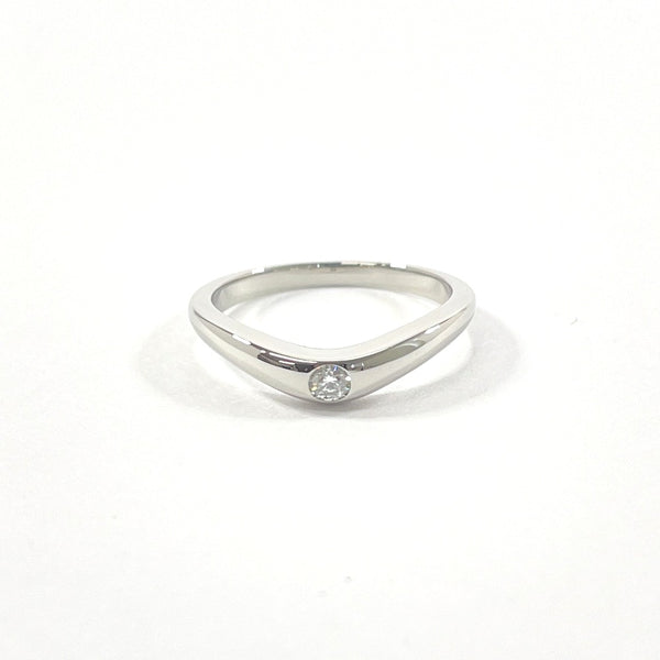 BVLGARI Ring corona Pt950Platinum/diamond #8.5(JP Size) Silver Women Used