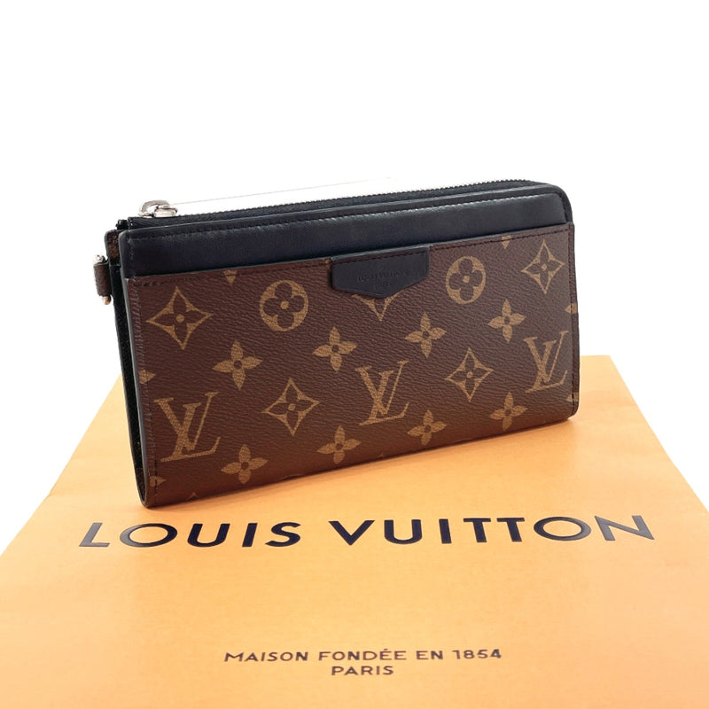 LOUIS VUITTON purse M69407 Zippy Dragonne Monogram macacer Brown mens Used