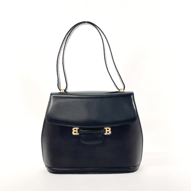 BALLY Handbag leather Black Women Used