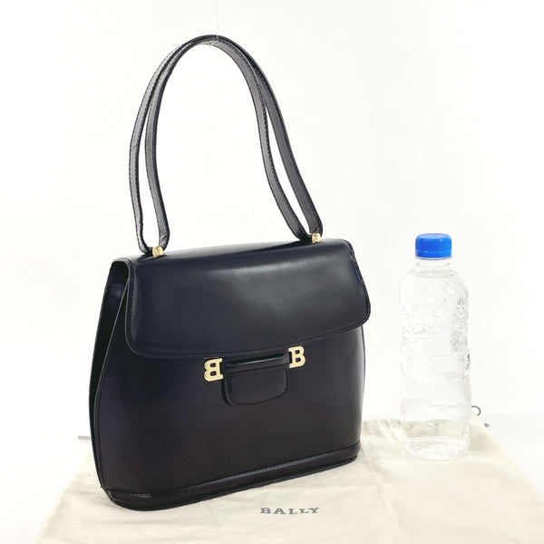 BALLY Handbag leather Black Women Used