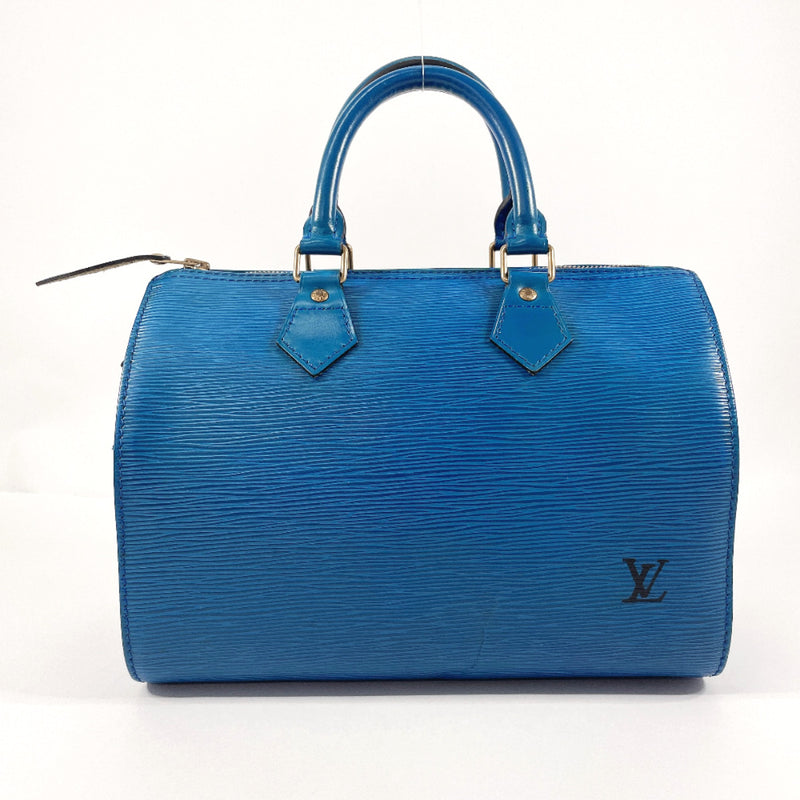 LOUIS VUITTON Handbag M43015 Speedy 25 Epi Leather blue blue Women Used