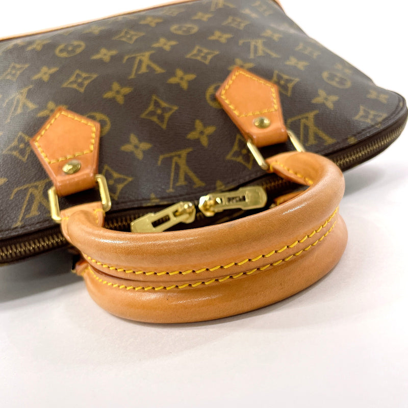 LOUIS VUITTON Handbag M51130 Alma Monogram canvas/Leather Brown Women Used