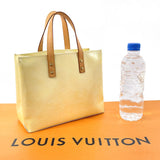 LOUIS VUITTON Handbag M91336 Reed PM Monogram Vernis/Leather yellow yellow Women Used