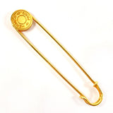 HERMES Brooch Serie Pin Brooch metal gold unisex Used