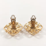 CHANEL Earring COCO Mark metal gold Women Used