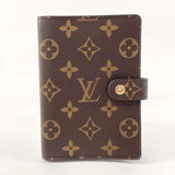 LOUIS VUITTON Notebook cover R20005 Agenda PM Monogram canvas Brown unisex Used