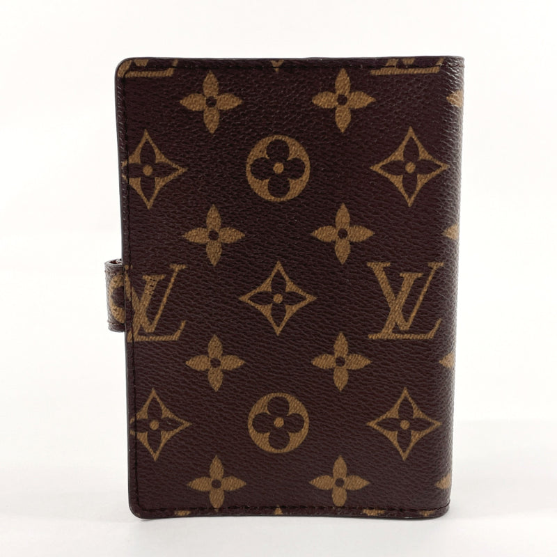 LOUIS VUITTON Notebook cover R20005 Agenda PM Monogram canvas Brown unisex Used