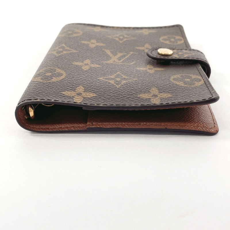 LOUIS VUITTON Notebook cover R20005 Agenda PM Monogram canvas Brown unisex Used