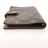 LOUIS VUITTON Notebook cover R20005 Agenda PM Monogram canvas Brown unisex Used