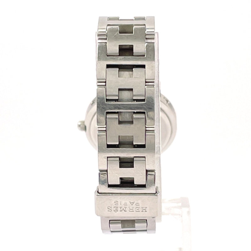 HERMES Watches CL4.210 Clipper Stainless Steel/Stainless Steel Silver Silver Women Used