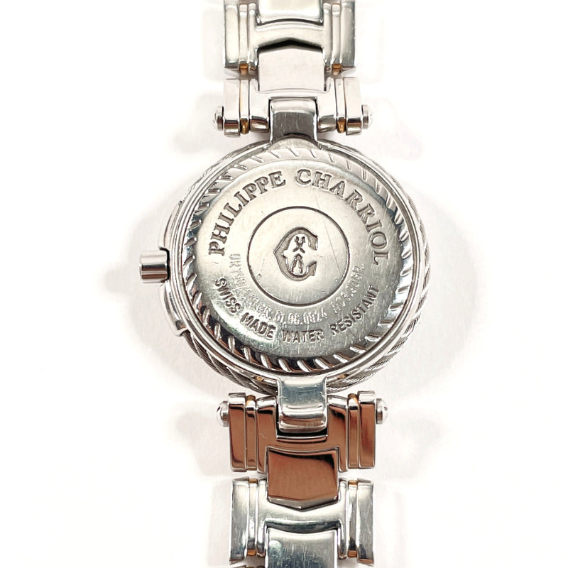 PHILIPPE CHARRIOL Watches OR750/1.10GR Stainless Steel/Gold Plated Silver Silver Women Used