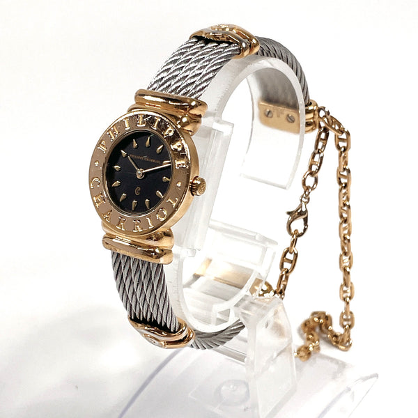 CHARRIOL Watches 7007901 Saint Tropez Stainless Steel/Gold Plated gold gold Women Used
