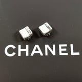 CHANEL Earring square clover vintage Silver925 Silver Women Used