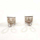 CHANEL Earring square clover vintage Silver925 Silver Women Used