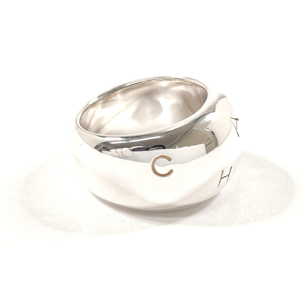 CHANEL Ring logo Silver925 #11.5(JP Size) Silver Women Used