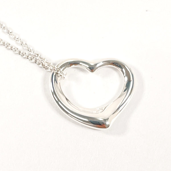 TIFFANY&Co. Necklace Open heart Elsa Peretti Silver925 Silver Women Used