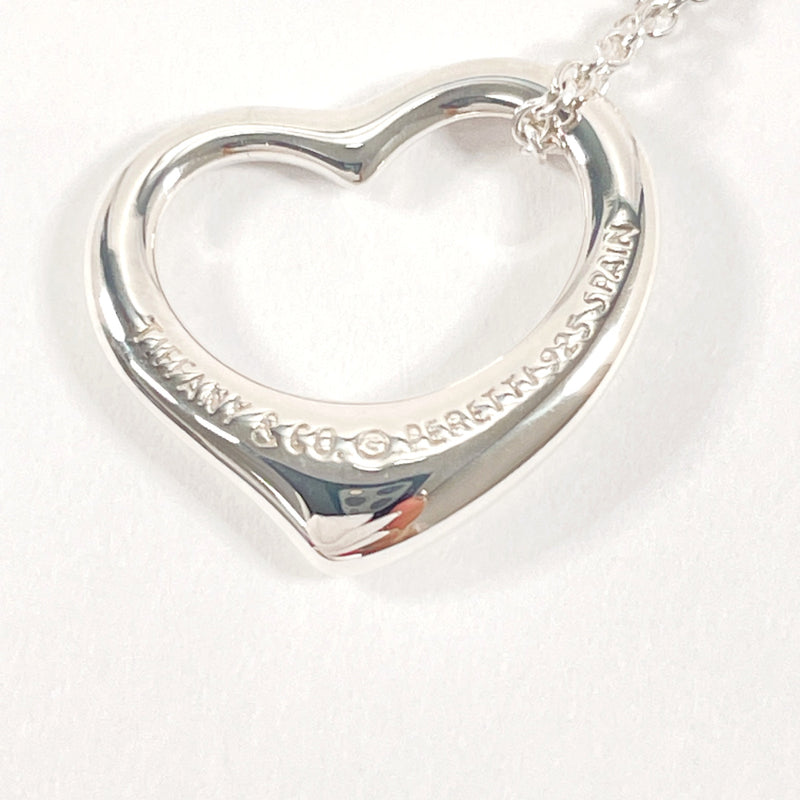 TIFFANY&Co. Necklace Open heart Elsa Peretti Silver925 Silver Women Used