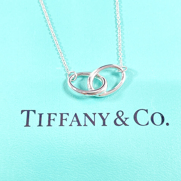 TIFFANY&Co. Necklace Double loop Elsa Peretti Silver925 Silver Women Used