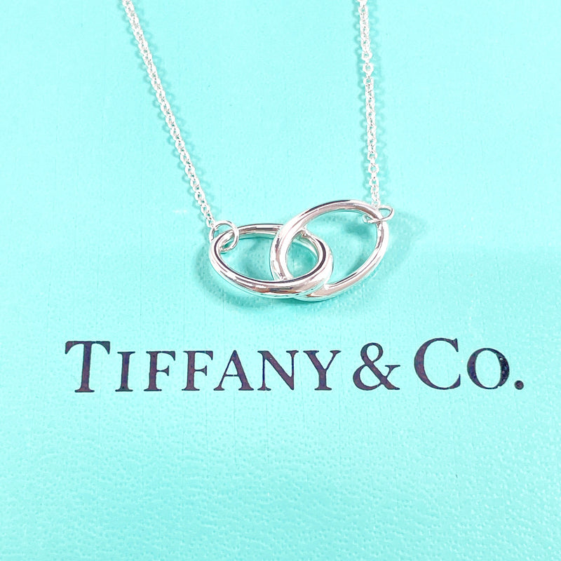 TIFFANY&Co. Necklace Double loop Elsa Peretti Silver925 Silver Women Used