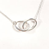 TIFFANY&Co. Necklace Double loop Elsa Peretti Silver925 Silver Women Used