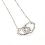 TIFFANY&Co. Necklace Double loop Elsa Peretti Silver925 Silver Women Used