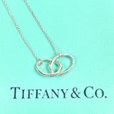 TIFFANY&Co. Necklace Double loop Elsa Peretti Silver925 Silver Women Used